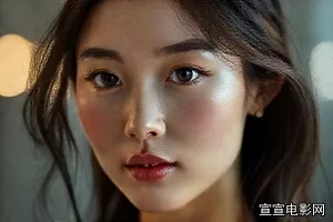 《迷惘启示录》封面：破碎镜面倒映人物侧脸的科幻剧海报